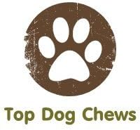 Top Dog Chews – Roasted Knee Caps, 10 Count, Dog Beef Chew Bones, Long Lasting Treats for Aggressive Chewers, Perfect for Large Medium, or Small Dogs, Made in USA