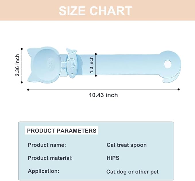 PETPAWLOVELY-3PCS Cat Treat Spoon Squeeze,Cat Strip Feeder spoon,Easy Feeding Spoon for Licky Treats,Pet Food Spoon for Wet Food, Suitable for Churu Paste Treat(3 Color)