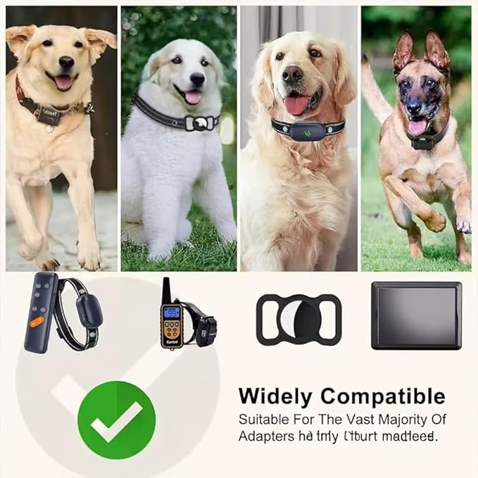 Wireless Dog Fence for 2 Dogs,Electric Fence with Remote Training collar, Portable Dog Containment System With Accurate Signal, Waterproof 100% Safe and Suitable for Medium Large Dog (Extra Collar)