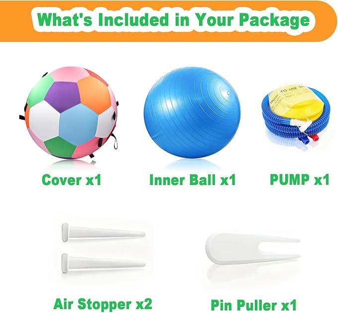 Herding Ball for Dogs, 25 inches Large Dog Toys for Australian Shepherd, Keep Them Busy for Exercise & Mental Stimulation, Interactive Collie Ball with Strap, Colorful