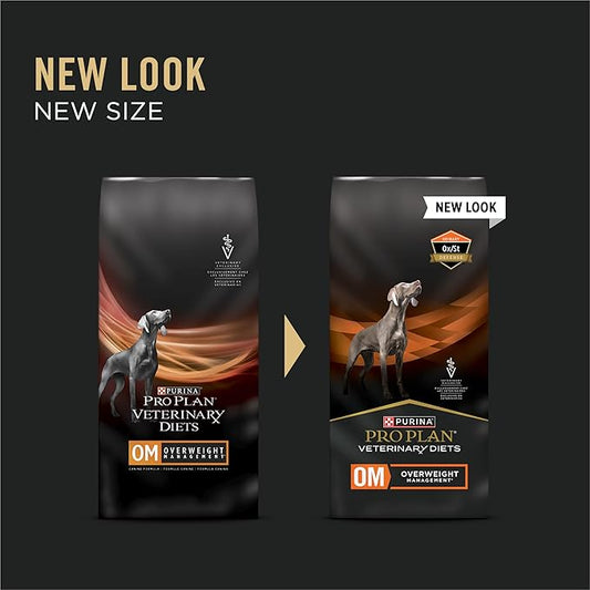 Pro Plan Veterinary Diets Purina OM Overweight Management Canine Formula Dry Dog Food - 25 lb. Bag