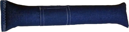 (Refillable 15" Catnip Cat Kicker Toy (Kicker Filled with 1 oz Canadian Catnip) (Denim)