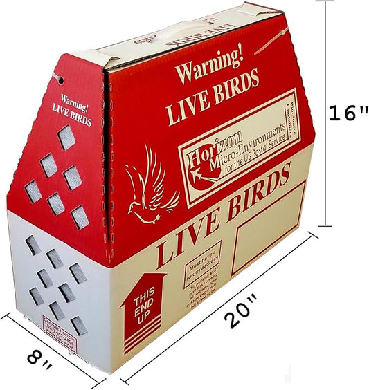 'Lite Shipper' Live Chicken Shipping Boxes (10 pack)