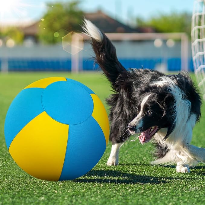 25" Herding Ball for Dogs, Herding Ball for Australian Shepherds, Dog Herding Toy for Medium/Large Breeds Outdoor Play & Training