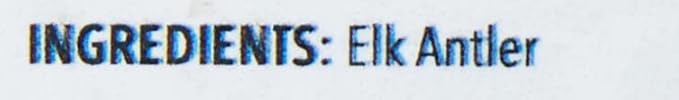 Amazon Brand - Wag Split Elk Antler, Naturally Shed, Long Lasting for Aggressive Chewers, Large (Best for Dogs 30-45 lbs)