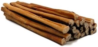 Top Dog Chews - Thick 12 Inch Bully Sticks, 100% Natural Beef, Free Range, Grass Fed, High Protein, Supports Dental Health & Easily Digestible, Dog Treat, 10 Pack