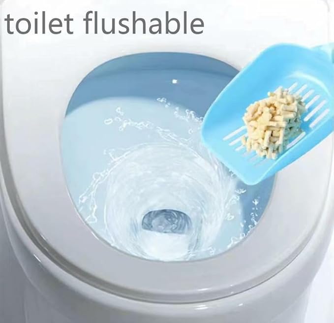 Tofu Cat Litter 22.4LB(5.6LB*4 Bags) Fast Clumping, Dust-Free,100% Natural Raw Materials, Clumping,Flushable,Ultra Absorbent and Fast Drying,Solubility in Water,Really,Less Scattering