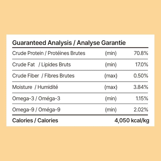 Puppyluv Treat - Freeze Dried Salmon Dog & Cat Treats, Wild Caught, Single Ingredient, High Protein, Omega 3/6/9, Grain Free, Gluten Free, 3.0oz x 3p