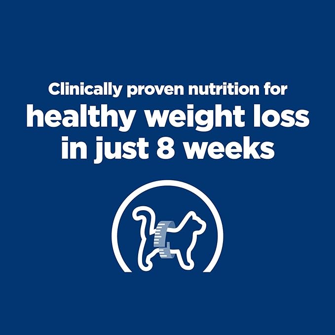 Hill's Prescription Diet r/d Weight Reduction Chicken Flavor Dry Cat Food, Veterinary Diet, 8.5 lb. Bag