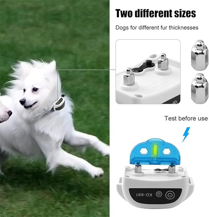 Wireless Dog Fence Electric Pet Containment System with Training Collar Receiver Safe Effective No Randomly Over Correction for 3 Dogs Pets Container Boundary,for2dogs