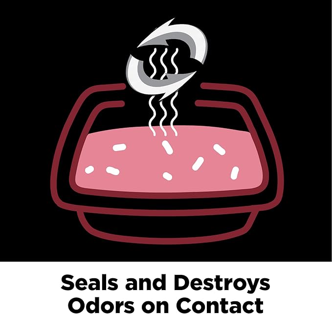 ARM & Hammer Clump & Seal Platinum Cat Litter, Multi-Cat, 14-Day Odor Control, Rock-Hard Clumps, 37 lbs – Powerful Odor Eliminator with Baking Soda