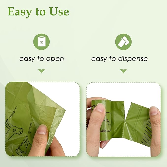 720 Count Lavender Scented 13” x 9”Dog Poop Bags Rolls, Leakproof Strong & Sturdy Waste Bags for Doggie Cat Pet