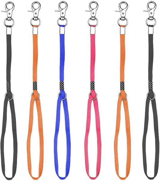 CLCK Pet Dog Grooming Loops - Nylon Restraint Noose Adjustable Fixed Dog Cat Safety Rope for Pet Grooming Table Bathtub Dog Bathing Supplies - 22 inches (6Pack)