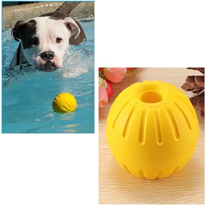 16Pack Dog Balls, EVA Foam Dog Toy Ball for Aggressive Chewers, Durable, High Elasticity, Interactive Ball for Training, Floats in Water(8Pcs3.54inch/8Pcs2.76inch)