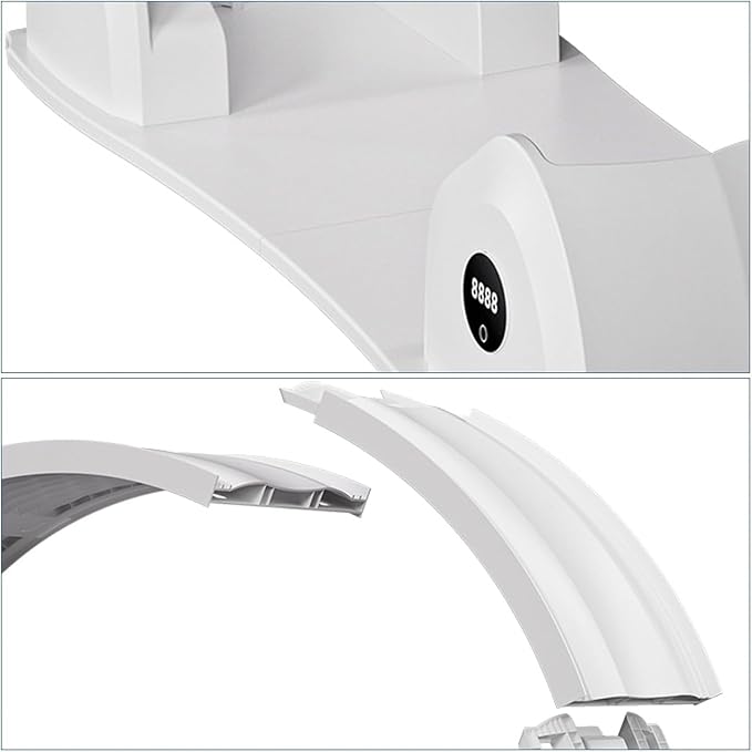 Cat Exercise Wheel 45 Inch Quiet Cats Treadmill with Pedometer Running Wheel with Detachable Carpeted Runway for Most Pets Weight Loss and Health