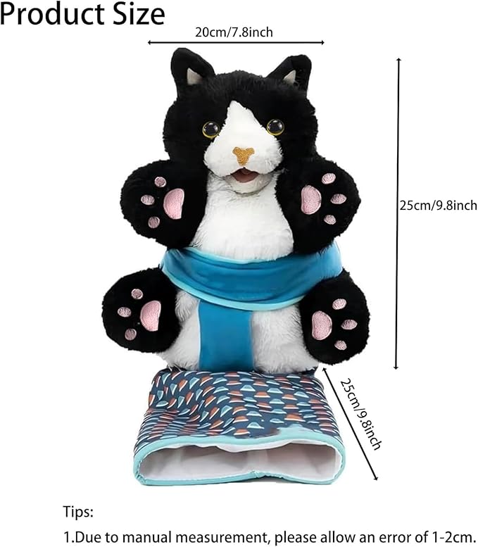 Cat Toys, Cat Wrestling Glove, Cat Wrestling Puppet, Hand Puppets with Tough Padding for Safe and Fun Interactive Toys for Cats and Dogs