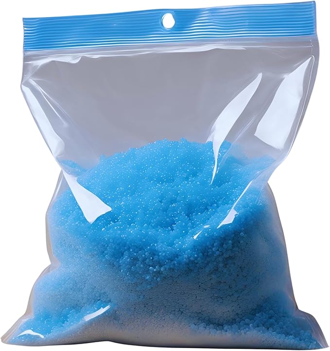(1) Litter Box Deodorizing Blue Crystals, 15oz Bag Fresh Scent Cat Litterbox Freshener Controls Odors Dissolves Over Time Pet-Friendly Odor Control