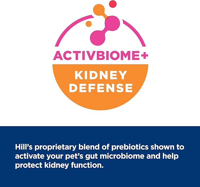 Hill's Prescription Diet k/d Kidney Care Ocean Fish Dry Cat Food, Veterinary Diet, 4 lb. Bag