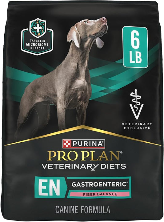 Pro Plan Veterinary Diets Purina EN Gastroenteric Fiber Balance Canine Formula Dog Food Dry - 6 lb. Bag