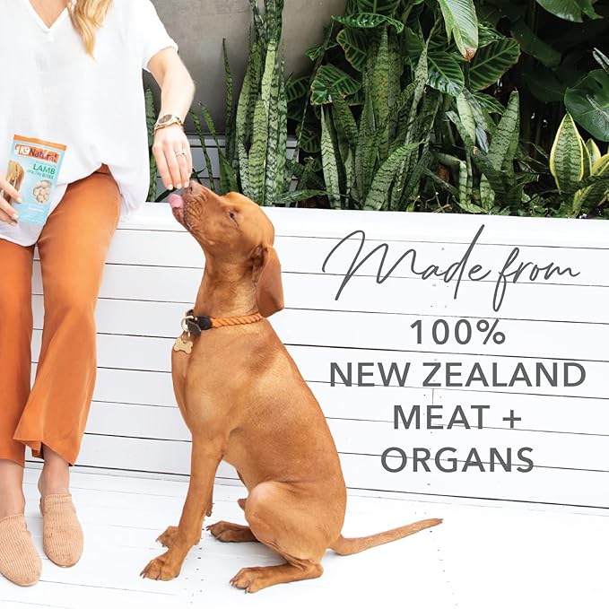 K9 Natural - Grain Free Freeze Dried Dog Treats - Beef Bites 1.76oz & Lamb Bites 1.76oz