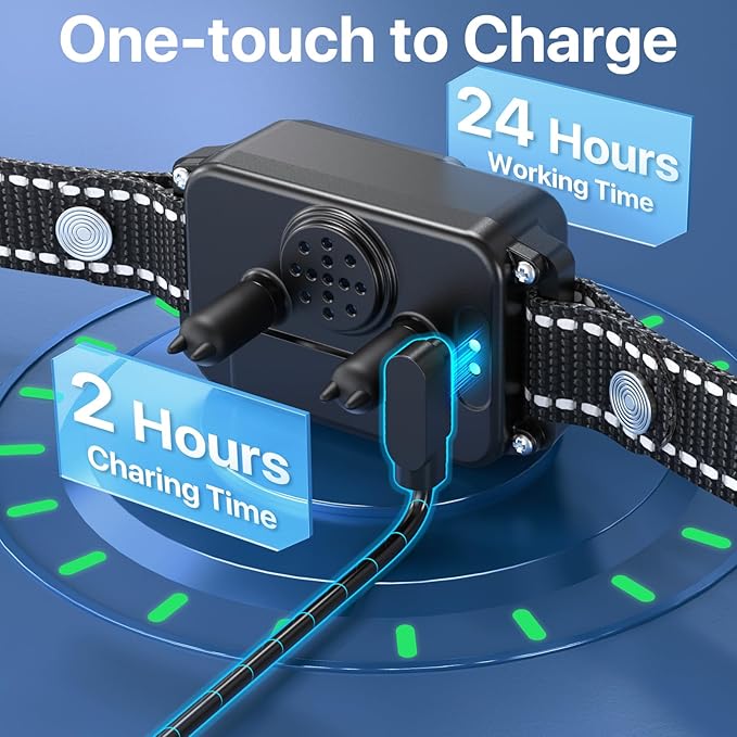 GPS Wireless Dog Collar Fence System,Invisible Electric Fence for Dogs,Adjustable Range 49-6561ft,3 Training Mode,Rechargeable,Waterproof,Pet Containment System for Outdoor Use (Black)