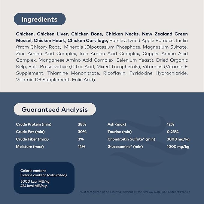 ZIWI Peak Air-Dried Dog Food – Chicken - All Natural, High Protein, Grain Free, Limited Ingredient w/Superfoods (3.5oz) (Pack of 2)