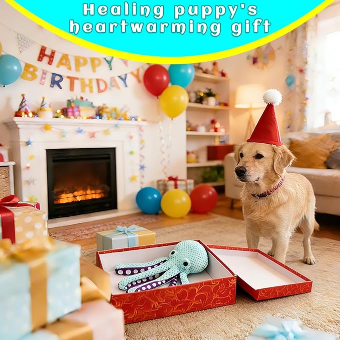 2Pcs Squeaky Dog Toy, Soft Plush pet Toy, Perfect for Daily Companionship, Training Rewards, and Gifts for Small and Medium-Sized Dogs.