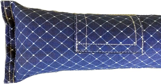 (Refillable 15" Catnip Cat Kicker Toy (Kicker Filled with 1 oz Canadian Catnip) (Navy)