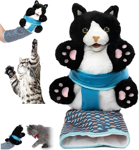 Cat Toys, Cat Wrestling Glove, Cat Wrestling Puppet, Hand Puppets with Tough Padding for Safe and Fun Interactive Toys for Cats and Dogs