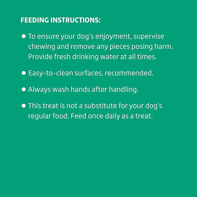 Wonder Bound Dog Dental Treats for Small Dogs (15-25 lbs), Fresh Mint Flavor, Made with Real Chicken, Nubbed Texture for Plaque & Tartar Control, Freshens Breath While Chewing, 20 Count