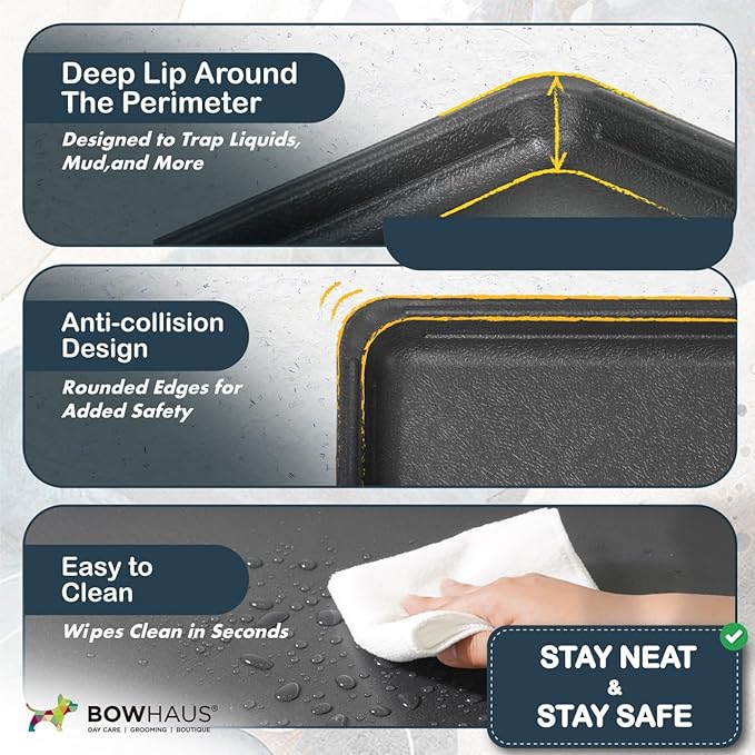 40.9-Inch Dog Crate Pan Replacement, Sturdy, Waterproof Plastic Tray for 42-Inch Pet, Rabbit Ferret Critter Kennels, Versatile Pan and Easy to Clean