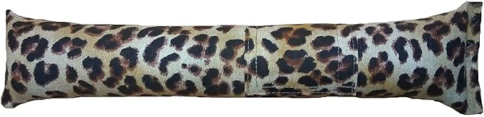(Refillable 15" Catnip Cat Kicker Toy (Kicker Filled with 1 oz Canadian Catnip) (Leopard Print)