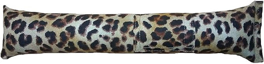 (Refillable 15" Catnip Cat Kicker Toy (Kicker Filled with 1 oz Canadian Catnip) (Leopard Print)