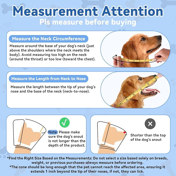 Upgraded Dog Cone Collar for Dogs After Surgery, Soft Breathable Pet Recovery Collar for Large Medium Dogs, Adjustable Dog Cone Collar, Elizabethan Collar (XXL, Black)