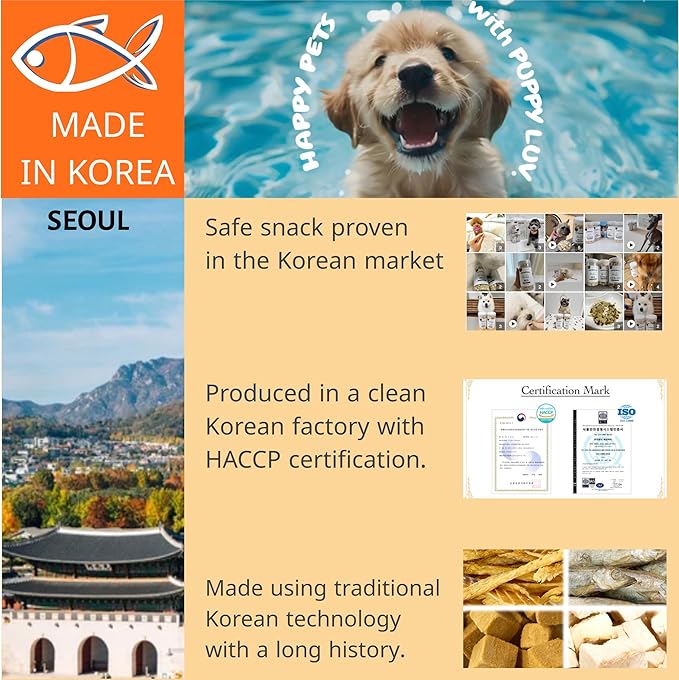 Puppyluv Treat - Freeze Dried Salmon Dog & Cat Treats, Wild Caught, Single Ingredient, High Protein, Omega 3/6/9, Grain Free, Gluten Free, 3.0oz x 3p