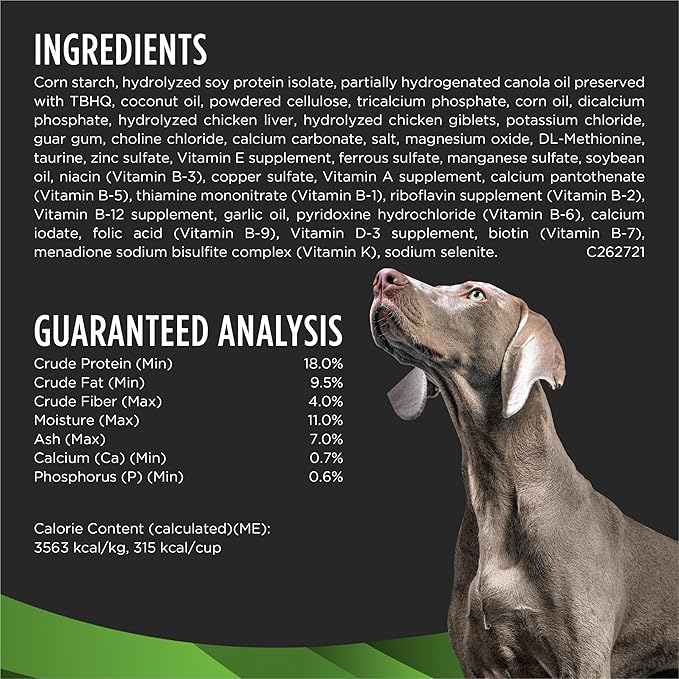 Pro Plan Veterinary Diets Purina HA Hydrolyzed Protein Dog Food Dry Chicken Flavor Formula - 6 lb. Bag