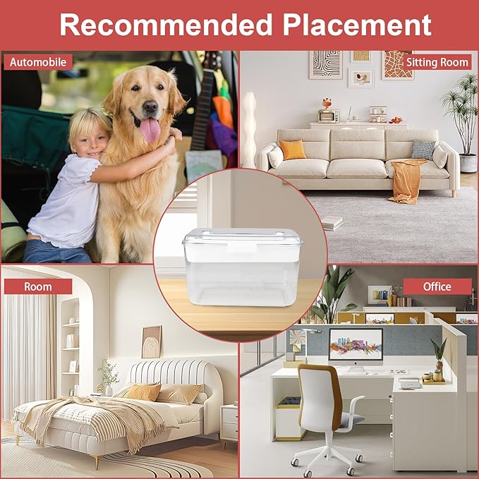 2 Layers Dog First Aid Kit Box,Large First Aid Kit Bin,Medic Box for Dog Cat,Empty First Aid Box,Medicine Organizer with Built in Handle,Family or Dog Travel Camping Emergency Tool Set-White