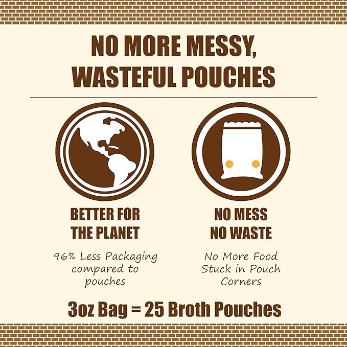 Whole Life Pet Bistro Bowls - Human-Grade Wet Food Toppers & Complement, Natural & Flavorful Broth, Instantly Hydrating Cat Snacks, Lickable Cat Treats, Just Add Water - Chicken & Tuna, 3 Oz