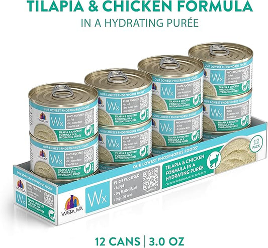 Weruva Wx Phos Focused Natural Wet Cat Food, Our Lowest Phosphorus Formulas